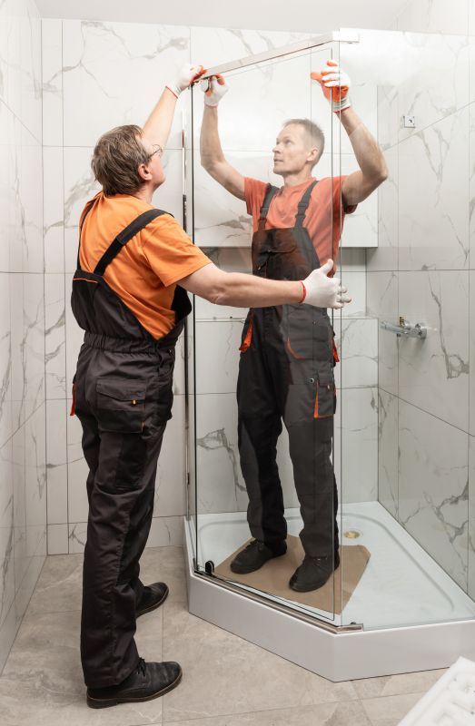 Shower Door Installation Process